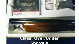 Browning Citori Superlight Feather 20gauge Shotgun  Details Features [upl. by Atterys209]