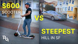 Best Electric Scooter for Climbing Hills  600 Dual Motor Hover1 Journey Max Review [upl. by Ayetal]