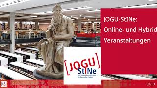 JOGUStINe Online und HybridVeranstaltungen [upl. by Schilit]