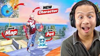 Snow Map in Free Fire 😱 New Character amp All OB42 Updates with Review  Tonde Gamer [upl. by Osana223]