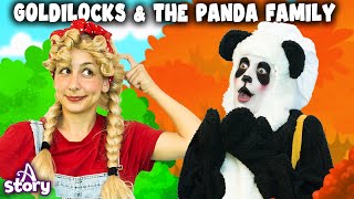 Goldilocks and The Panda Family  پریوں کی کہانیاں  سوتے وقت کی کہانیاں  Urdu Fairy Tales [upl. by Bunow]