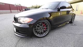 2008 BMW 135i with ACF N54 Single Turbo Kit [upl. by Ailhad]