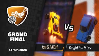 100 Ranked Hoops 11172024 Grand Final  ian amp PNDH vs KnightYuh amp Lev [upl. by Ciardap]