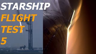 Starship  5th Flight Test [upl. by Nnairek]