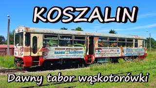 KOSZALIN  Dawny tabor kolei wąskotorowej [upl. by Warde391]