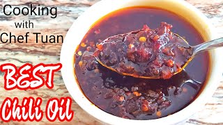 The BEST Chili Oil Spicy Aromatic Intense and Flavorful [upl. by Aehsrop]