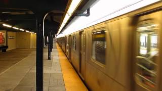 Queensboro Plaza Bound R188 7 Train Entering MetsWillets Point [upl. by Oisangi]