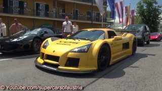 Gumpert Apollo S  Loud Sounds and Accelerations [upl. by Annohs414]