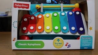 Fisher Price Musical Toys Classic Xylophone play [upl. by Winou872]