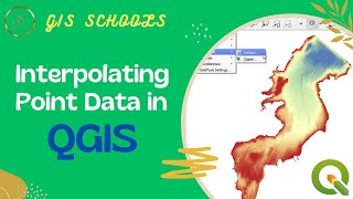 Interpolating Point Data in QGIS  TIN Interpolation  Spatial Interpolation  20  GISSchools [upl. by Akinajnat]