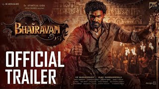 Bhairavam  Official Trailer  Bellamkonda Sreenivas  Vijay Kanakamedala  Manchu Manoj  NETX [upl. by Nekal]