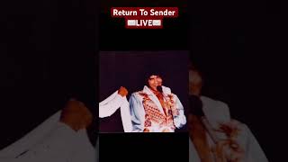 Return To Sender Live Elvis Presley July 24 1976 Charleston WV elvispresley returntosender [upl. by Irby409]