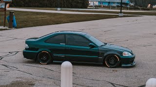 1999 Honda Civic Transformation  H22a  Montage [upl. by Einaj]