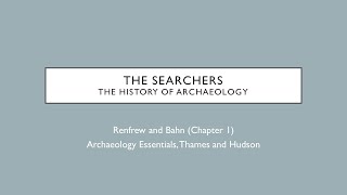 History of Archaeology FullScreen HD [upl. by Tomasina33]