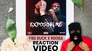 FBG Duck x Rooga Exposing Me Remix  FBG DUCK REACTION [upl. by King]