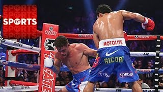 Pacquiao KNOCKS DOWN Algieri 6 Times Pacquiao vs Algieri [upl. by Lidstone497]