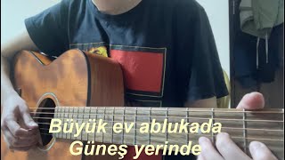 Büyük ev ablukada  Güneş yerinde gitar solo [upl. by Hime138]