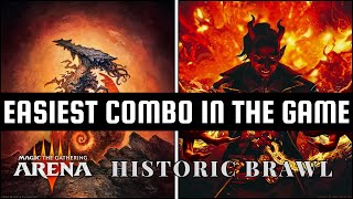 The First Sliver Combo  Historic Brawl  MTG Arena [upl. by Adkins710]