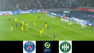 Psg vs Saint Etienne 31  Ligue 1  Psg Live Match Today  Live Football Match Today Online  Fifa [upl. by Bent]