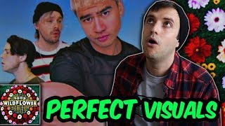 FILMED AT HOME  5SOS  Wildflower Official Video REACTION [upl. by Devona19]