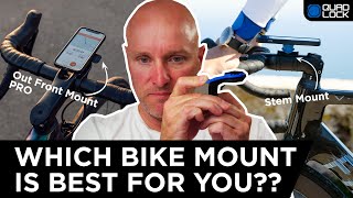 Cycling Maven Reviews The Quad Lock Bike Mounts [upl. by Akoyn]