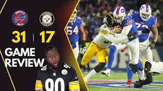 The Steelers CHOKE In the Playoffs AGAIN  Steelers vs Bills 2023 NFL Wildcard Reaction [upl. by Hanahs]