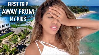 First Solo Trip Away From My KidsTo Dominican Republic  TRAVEL VLOG  ARIBA PERVAIZ [upl. by Jeanelle]