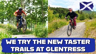 The NEW MTB taster trails at GLENTRESS Something for everyone [upl. by Kevin462]