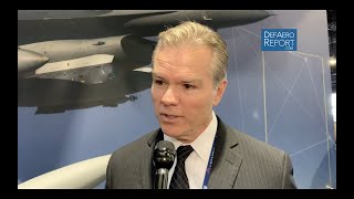 Raytheons Noyes on New Peregrine Missile to Replace Sidewinder AMRAAM Joint Strike Missile [upl. by Suirtemed]