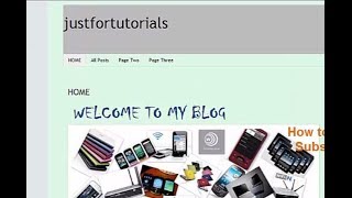 HOW TO CREATE A CUSTOMIZED HOME PAGE IN BLOGGER CHANGE THE DEFAULT HOME PAGE [upl. by Ossy136]