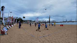 Semifinale Maschile  1° tappa circuito invernale beach volley 202425  Gran Canaria [upl. by Nalorac296]