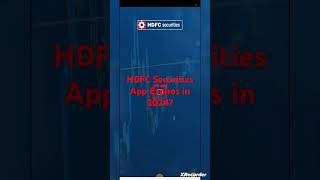 Hdfc Securities Trading App will Expire Soon hdfcsecurities investright [upl. by Sergei409]