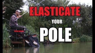 ELASTICATE A POLE EASY STEP BY STEP HOW TO ELASTICATE A FISHING POLE  ROB WOOTTON [upl. by Siol360]