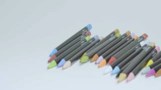 Zebra Zensations Colored Pencils [upl. by Imim]