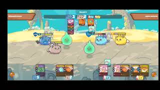 Disablesaur pina rage quit ang kalaban  arena gameplay  axieinfinity classic v2 [upl. by Niawd463]