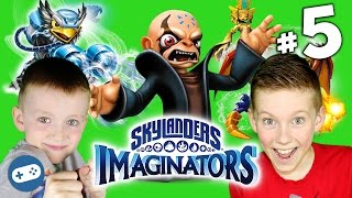 Skylanders Imaginators Gameplay Part 5  Our Creation Crystals [upl. by Shirl]