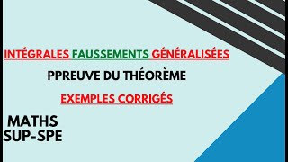 intégrale faussement impropre en un point [upl. by Somar]