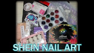 Shein Nail Art Haul Cheap Nail Supplies Oct2024 shein [upl. by Hbahsur819]