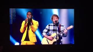 Jon Lampley playing tuba with Ed Sheeran [upl. by Zadoc]