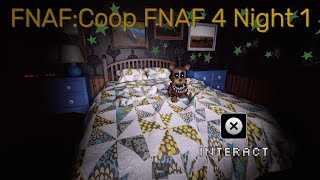 Roblox FNAF Coop  FNAF 4 Night 1 [upl. by Rocher]