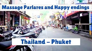 Massage Parlours and Happy Endings  THAILAND  Phuket [upl. by Suiraj134]