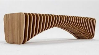 parametric furniture design bench in autocad [upl. by Dloreh]