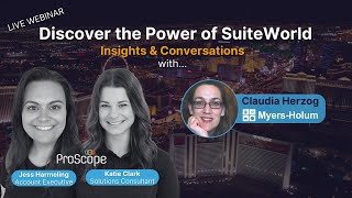 Discover the Power of SuiteWorld  Live Webinar with Special Guest from MyersHolum  NetSuite ERP [upl. by Lucie]