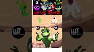 Green Alien Dancing Vs Horror Incredibox Sprunki  In My Singing Monster shorts [upl. by Innoj]