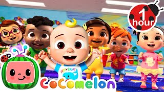 The Stretching and Exercise Song  CoComelon  Nursery Rhymes for Babies [upl. by Newg]