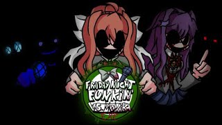 Friday Night Funkin VS MonikaEXE Full Week  Bonus Songs FNF ModHARD [upl. by Enowtna]