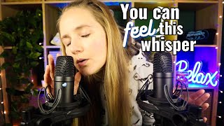 ASMR 200 Sensitive Whisper You Can FEEL in Your Ears [upl. by Sutsuj788]