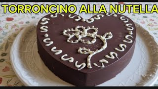 Torroncino alla Nutella ricetta facilissima 😋 [upl. by Franni]