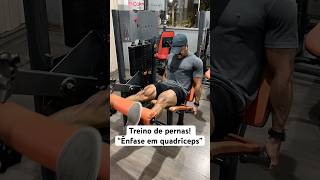 Treino de perna Ênfase em quadríceps” treino treinodepernas legday workout academia fyp gym [upl. by Almeta]