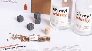 Whisky selber machen  BaukastenSet und DIY Kit von Foodist [upl. by Navonod712]